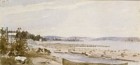 Juliana Horatia Ewing - Fredericton from the flats 24 Oct 1867 LAC C1249923.jpg
